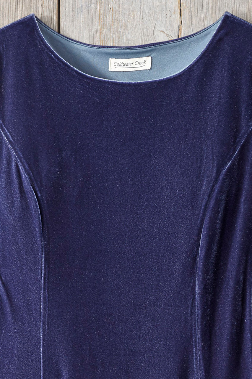Stretch Velvet Dress