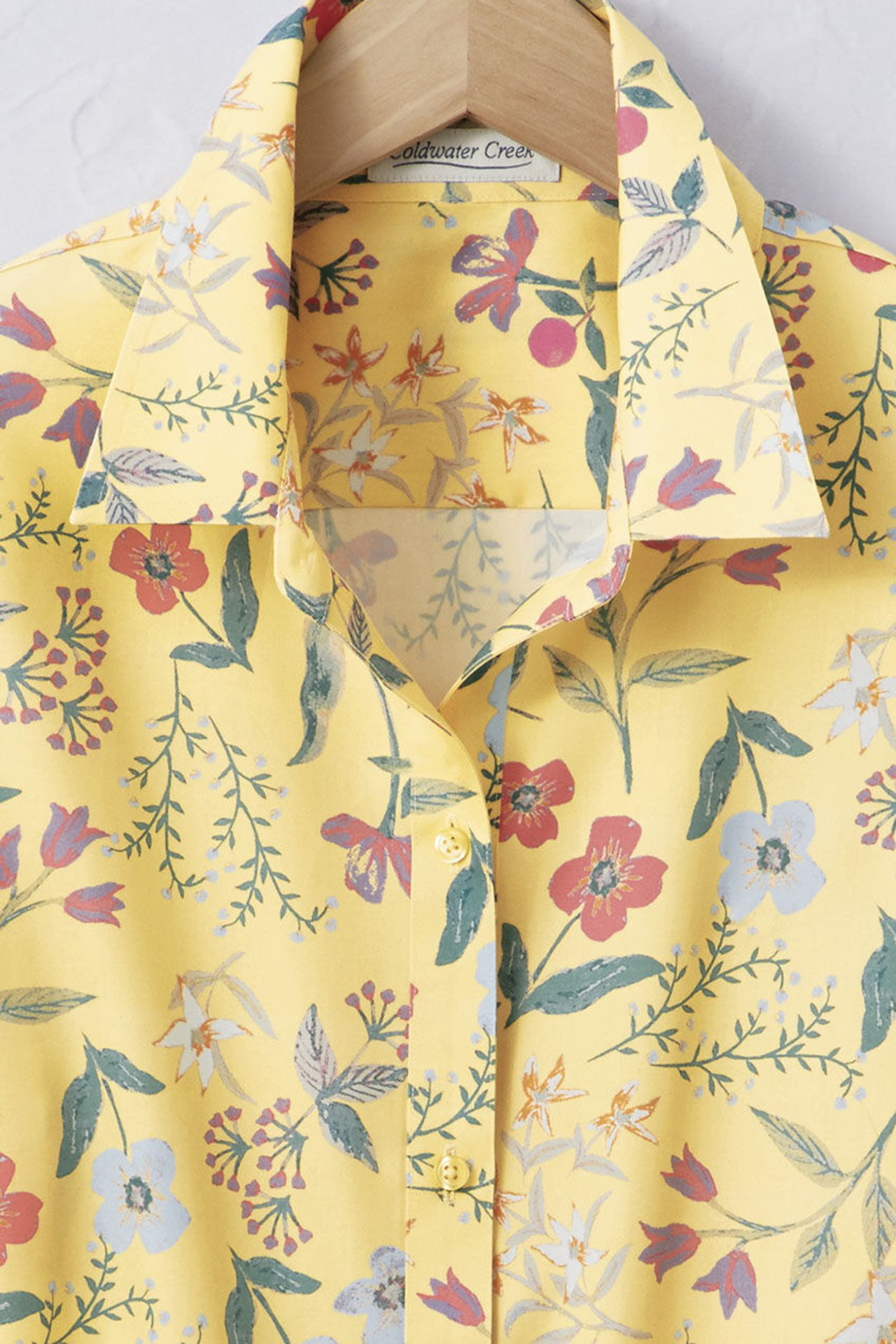 Morning Glory Stain Stop? No-Iron Shirt