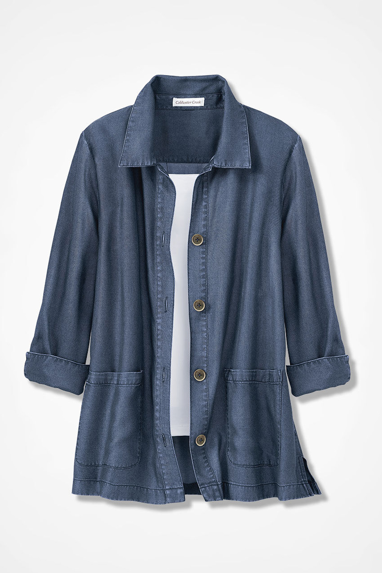 Tencel? Twill Weekend Wanderer Shirt Jacket