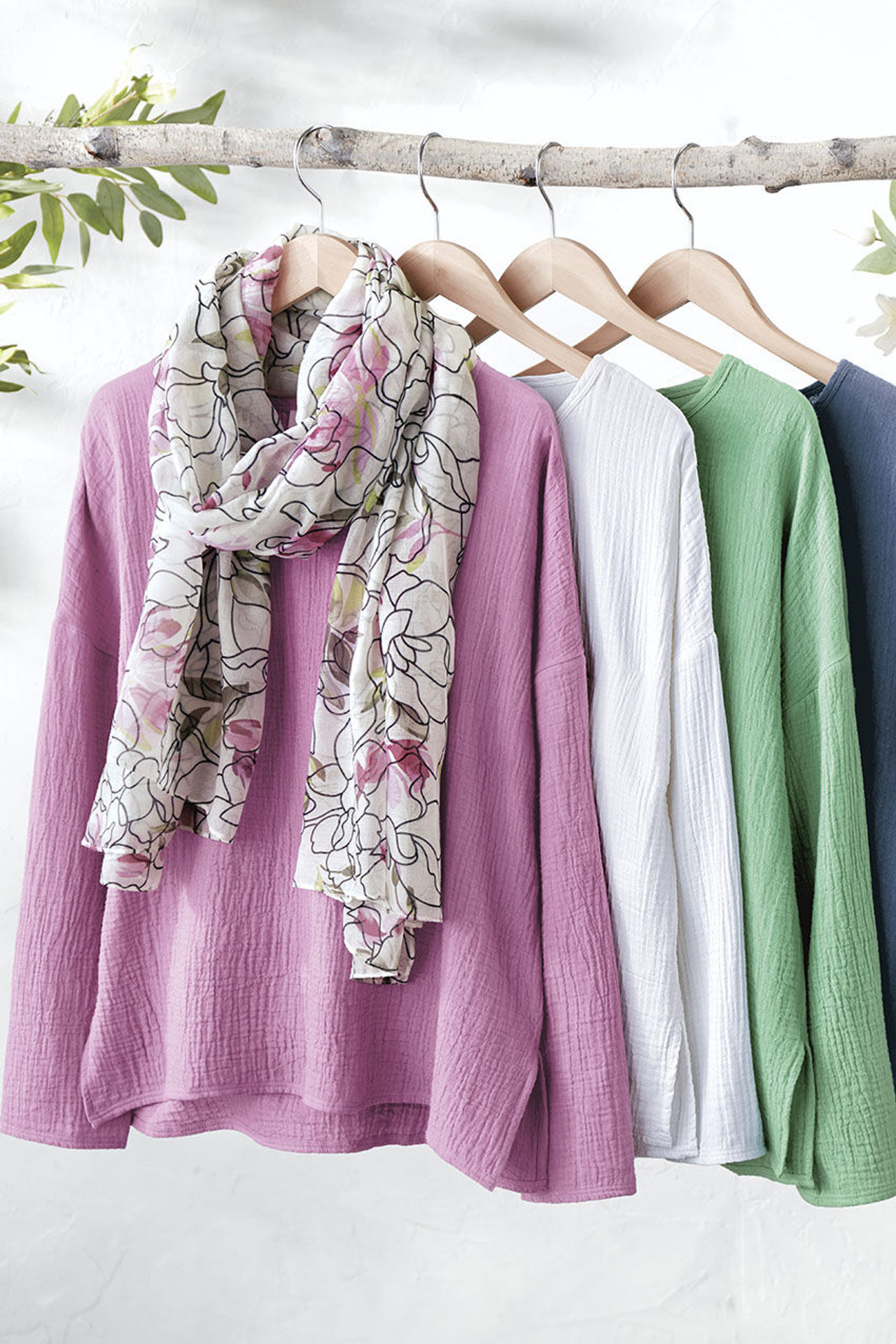 Summer Breeze Gauze Top