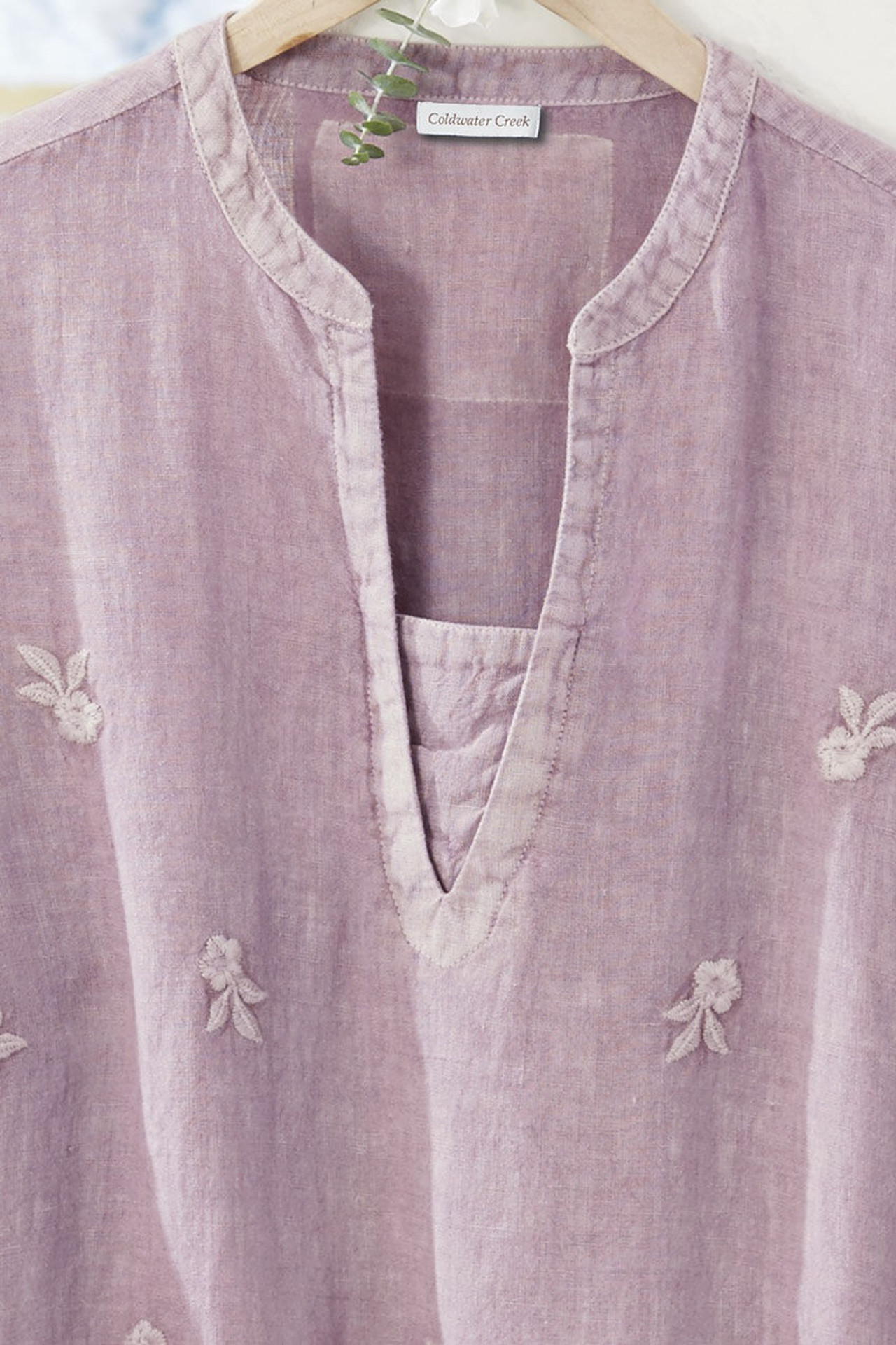 Soft Winds Embroidered Tunic