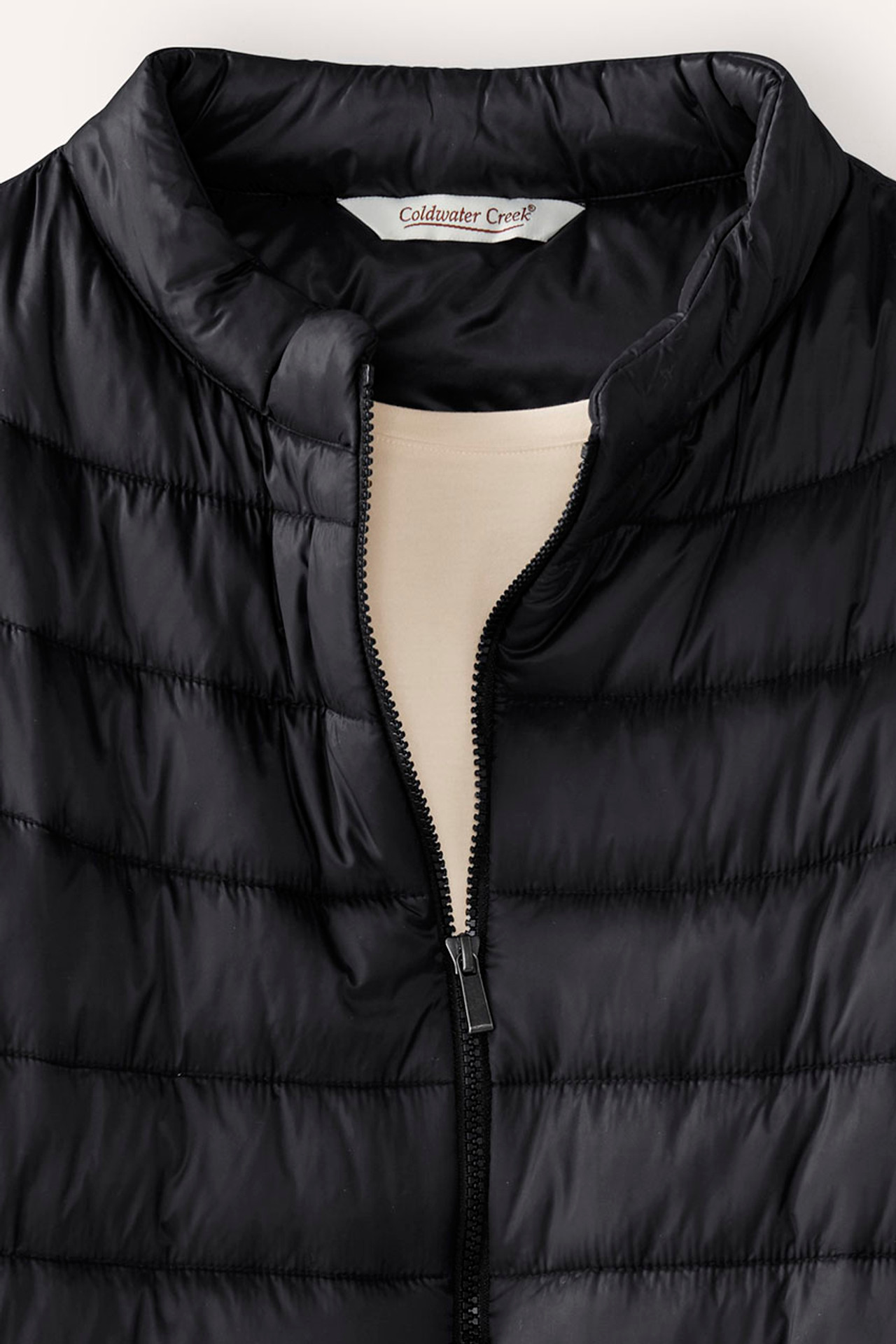 Cap-Sleeve Puffer Vest
