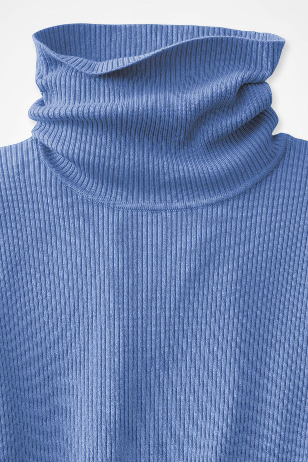 Ribbed Turtleneck Sweater