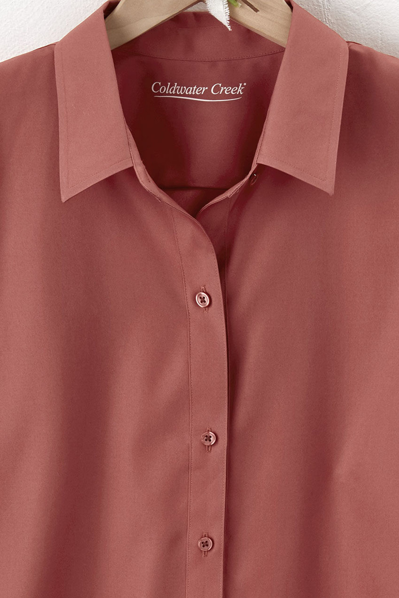 Short Sleeve Stain Stop No-Iron Shirt