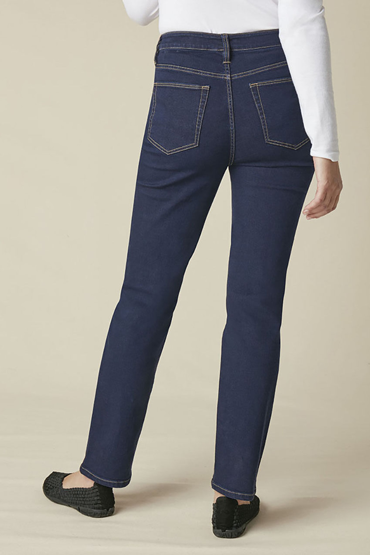 ShapeMe? High Rise Straight-Leg Jeans