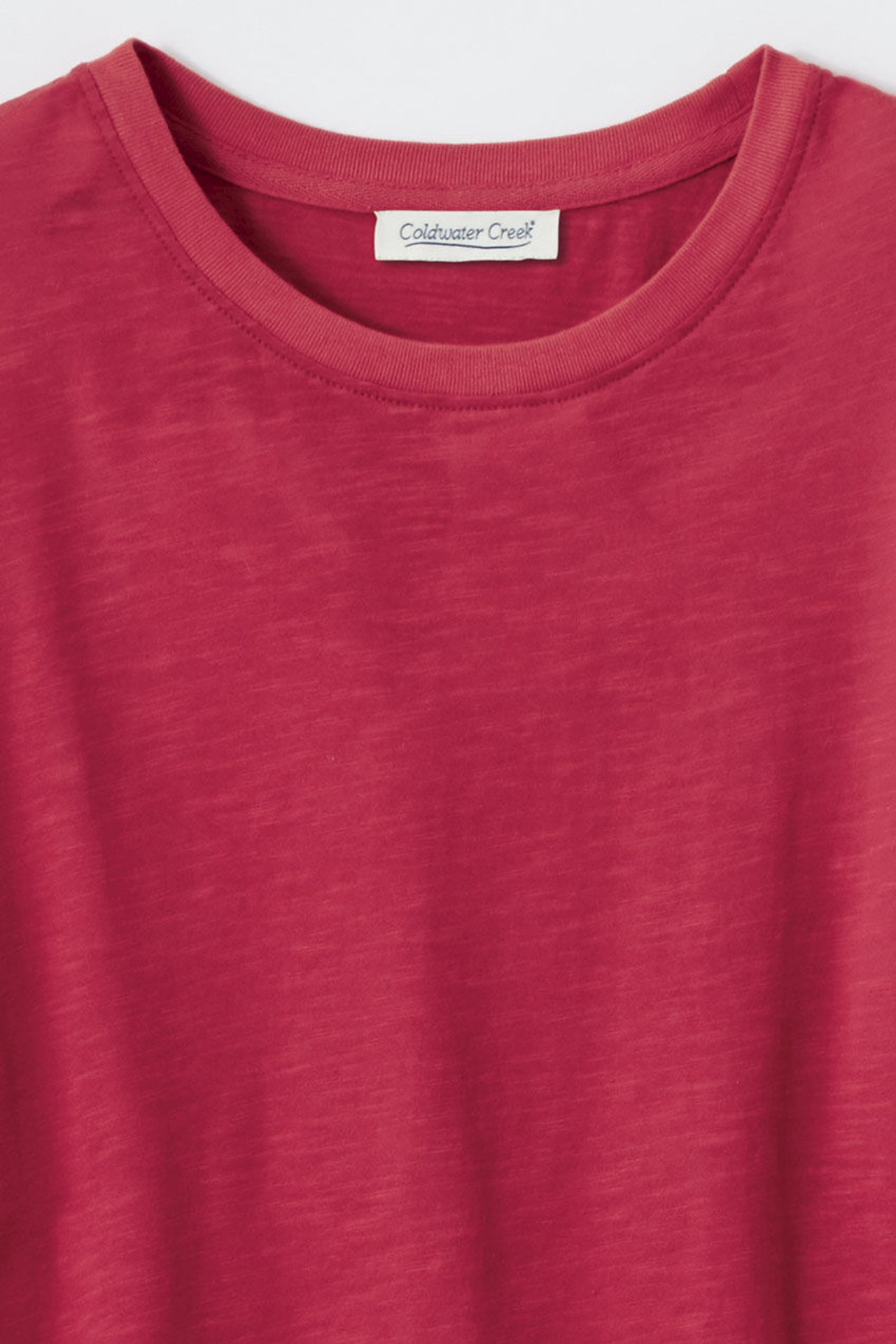 Just Right 3/4-Sleeve Slub-Knit Tee