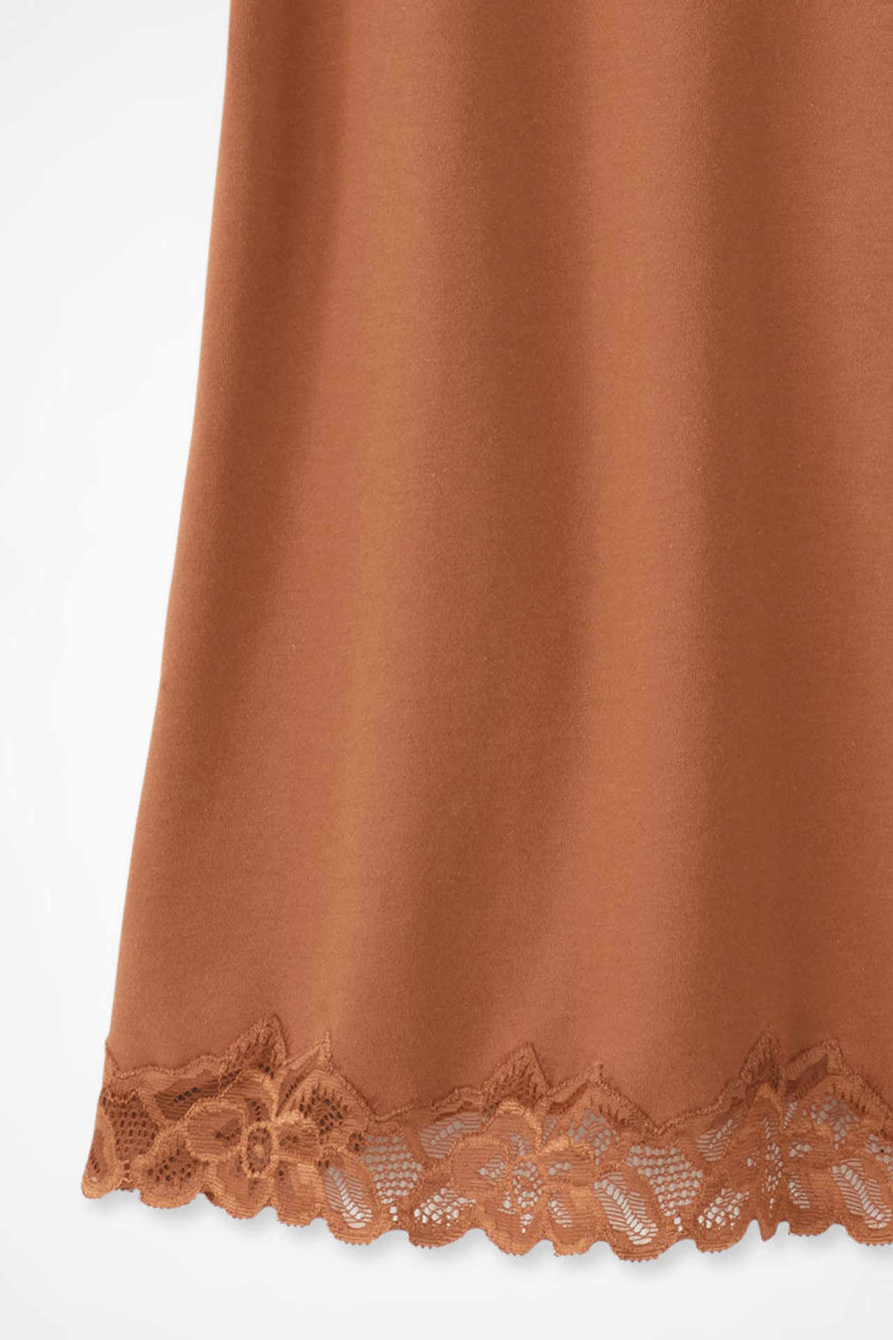 Longer Length Double Lace Tank