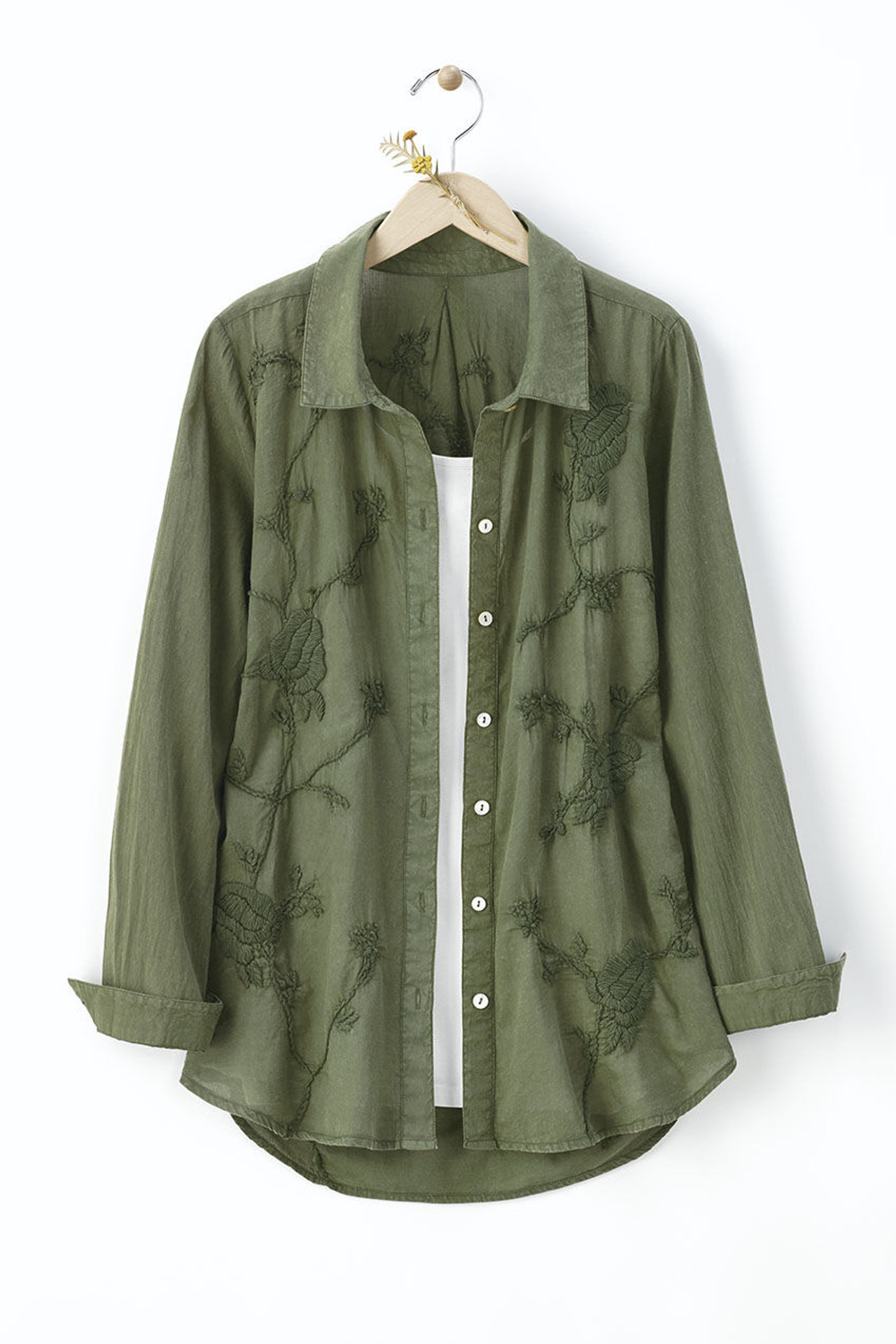 Hidden Garden Embroidered Tunic