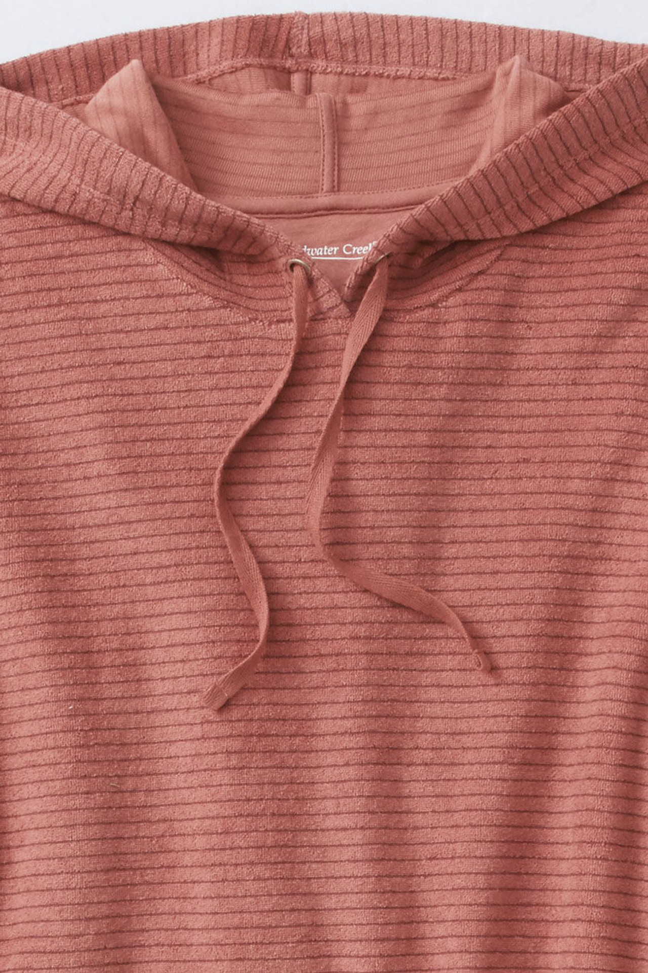 Striped Looped French Terry Pullover
