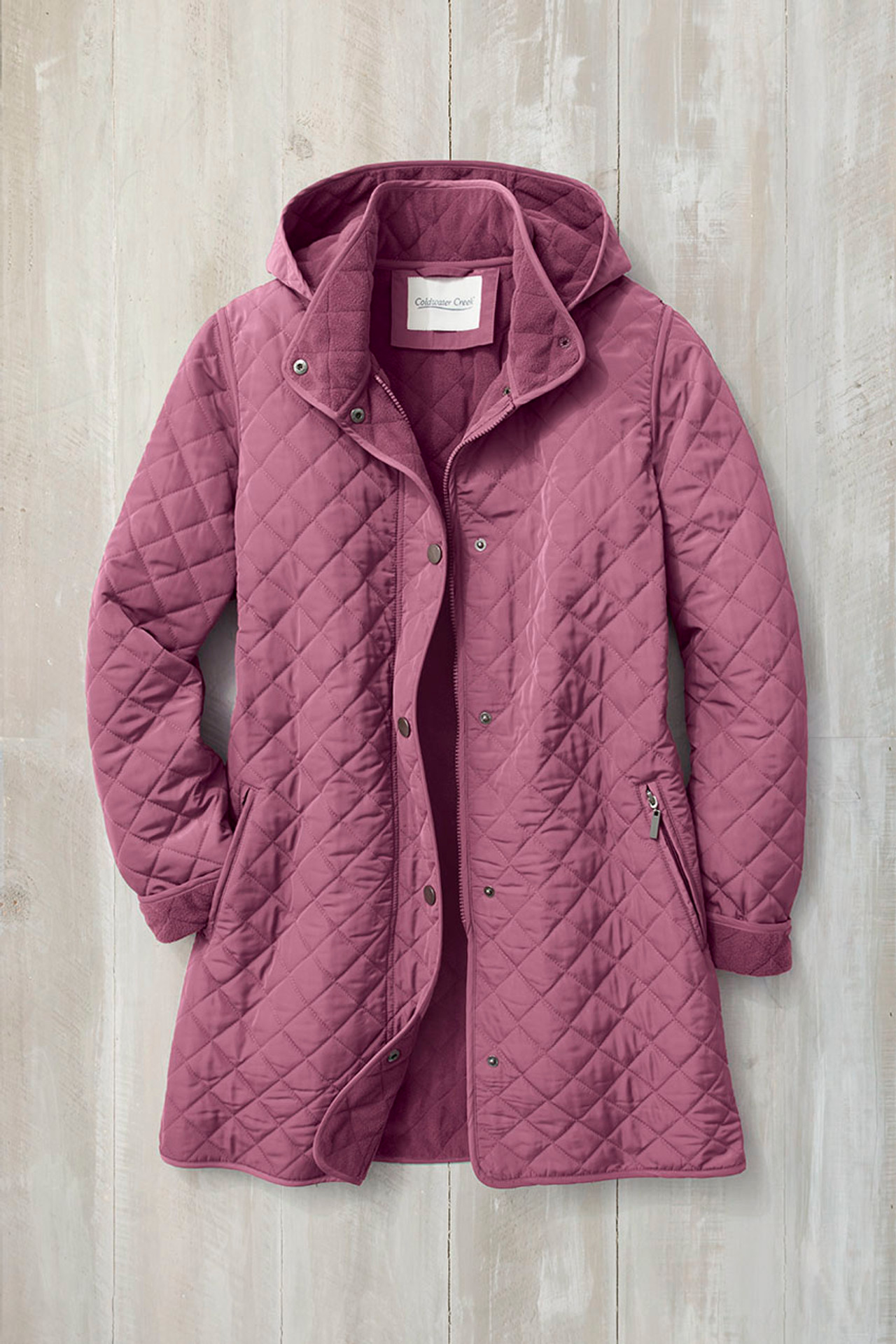 Quilted Car Coat