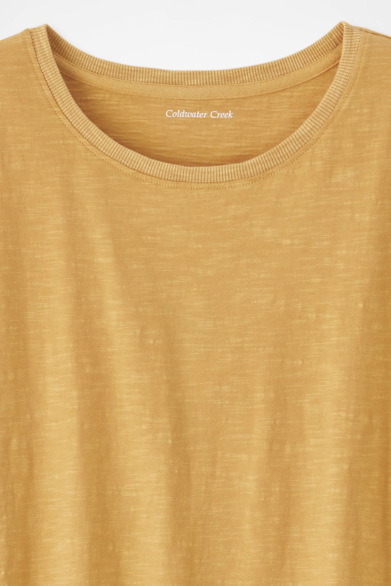 Just Right 3/4-Sleeve Slub-Knit Tee