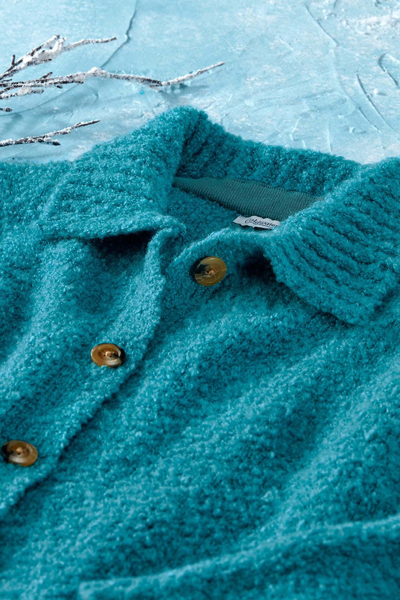 Boucl  Sweater Coat