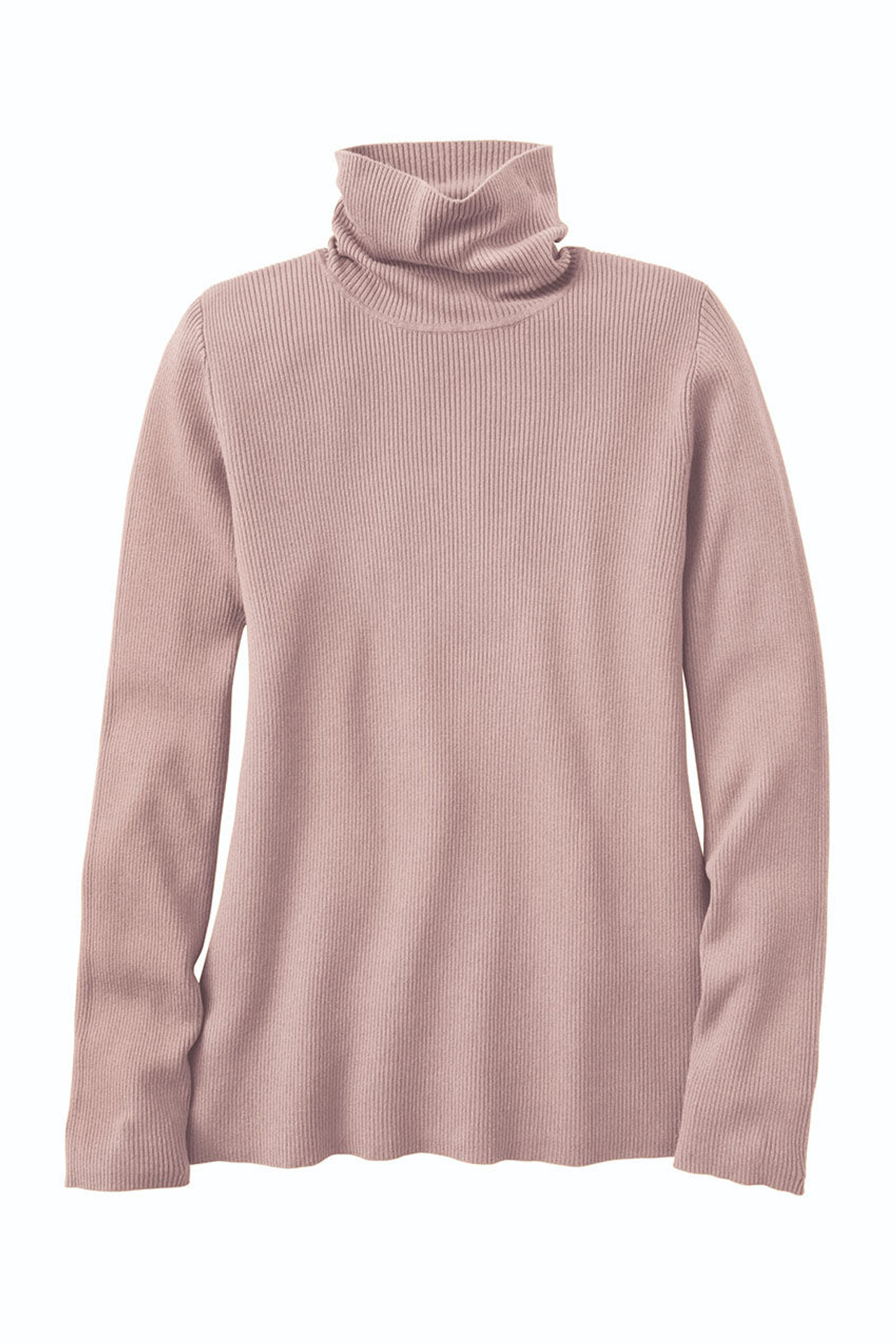 Ribbed Turtleneck Sweater