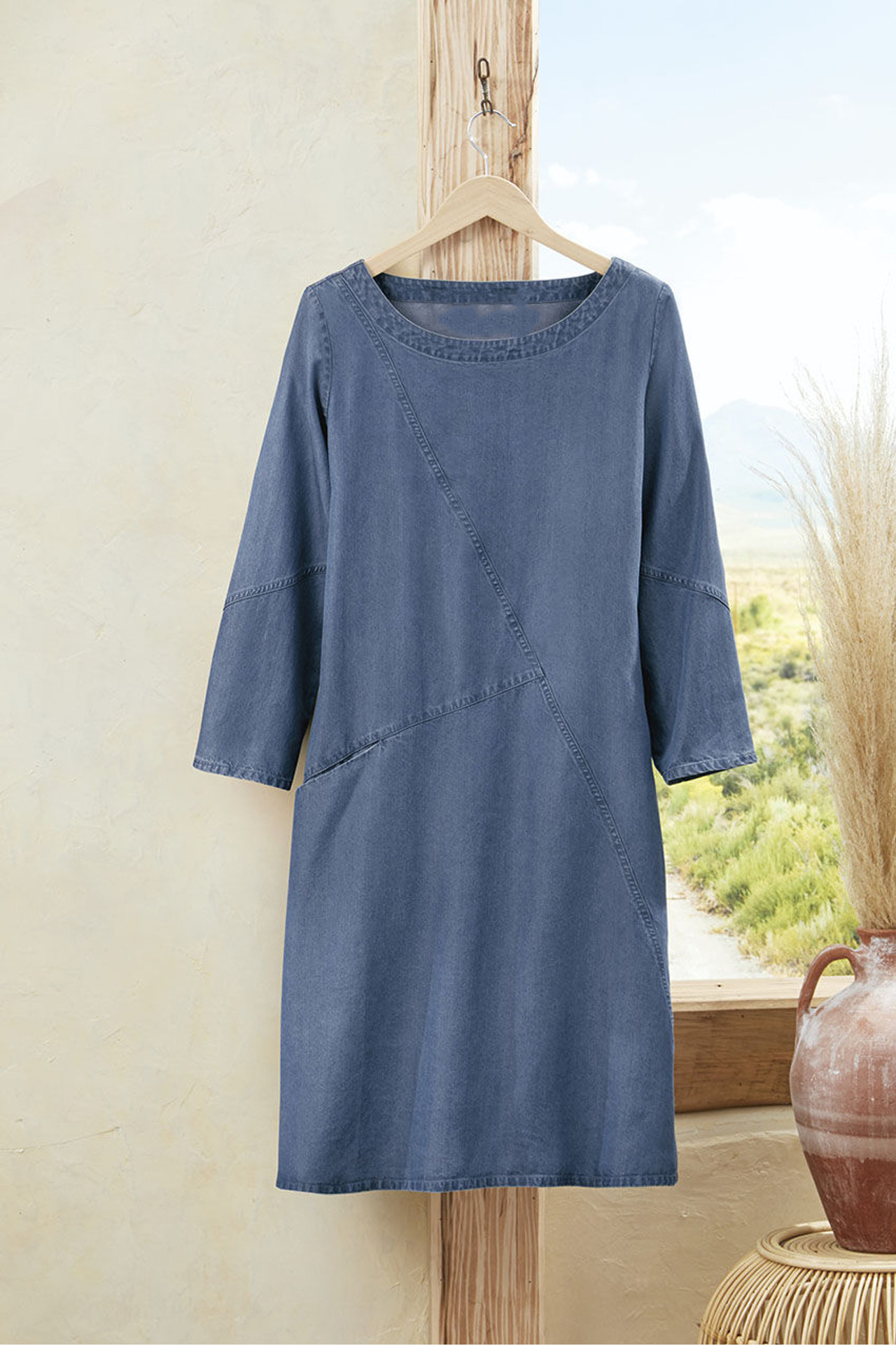 Tencel? Seamed Dress