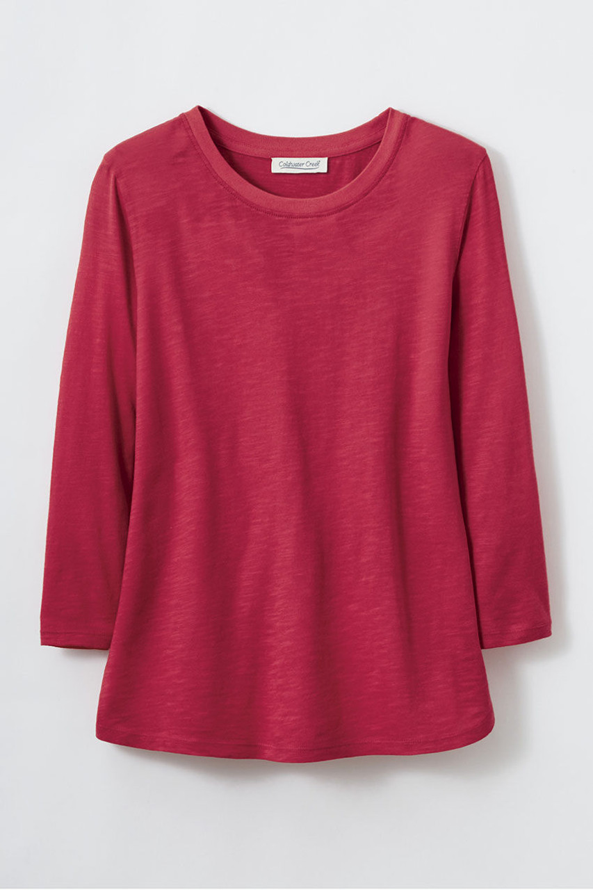 Just Right Slub Knit Tee