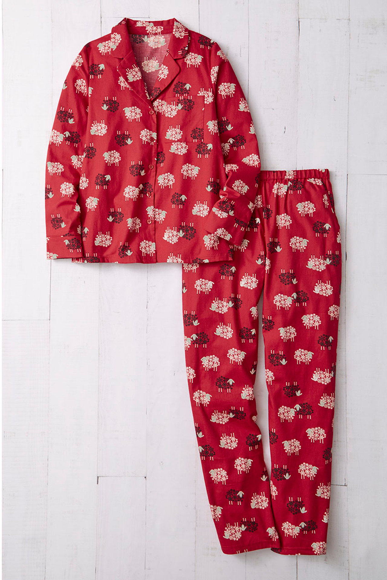 Counting Sheep Flannel PJ Set