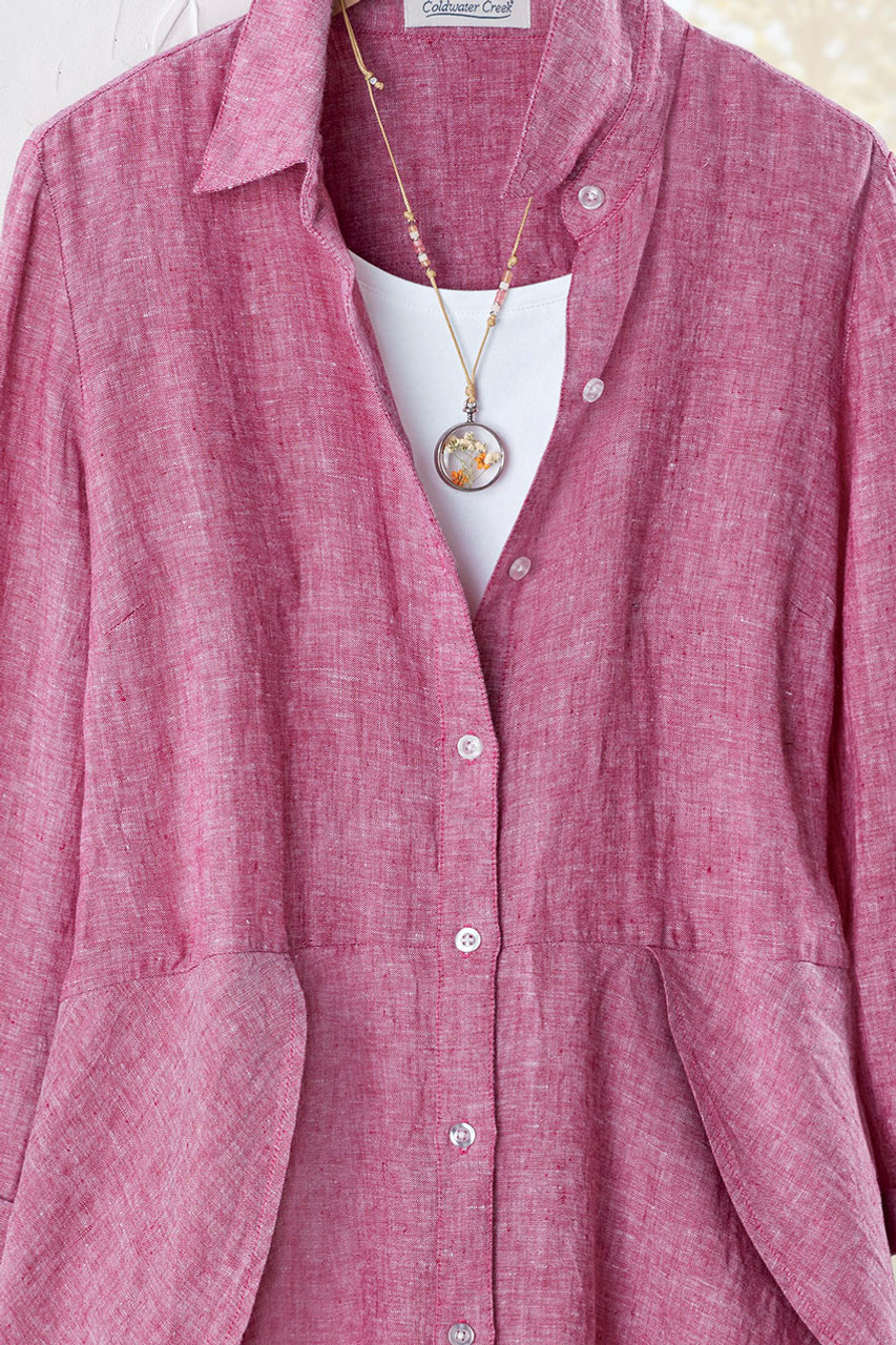 Breezy Days Linen Tunic