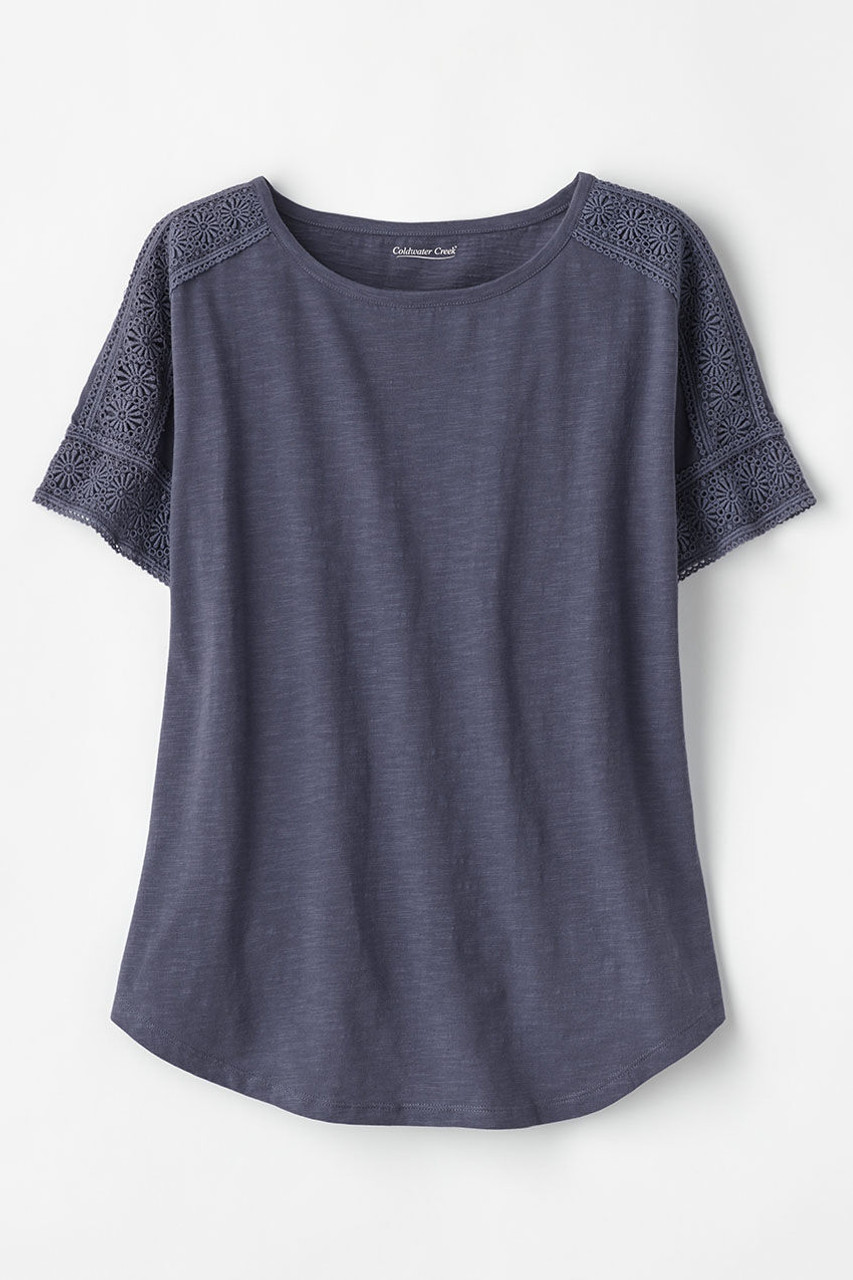 Little Lace 100% Cotton Tee