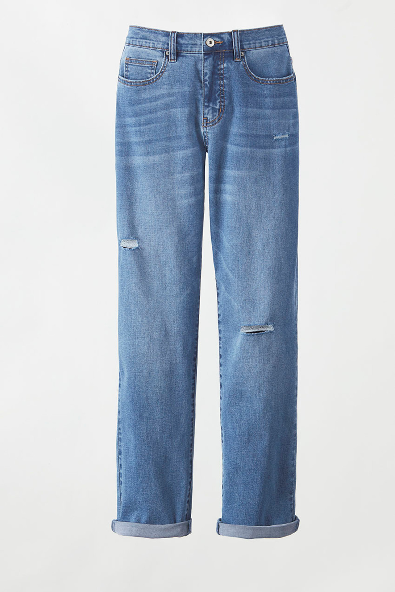 The Creek? Distressed Boyfriend Jeans