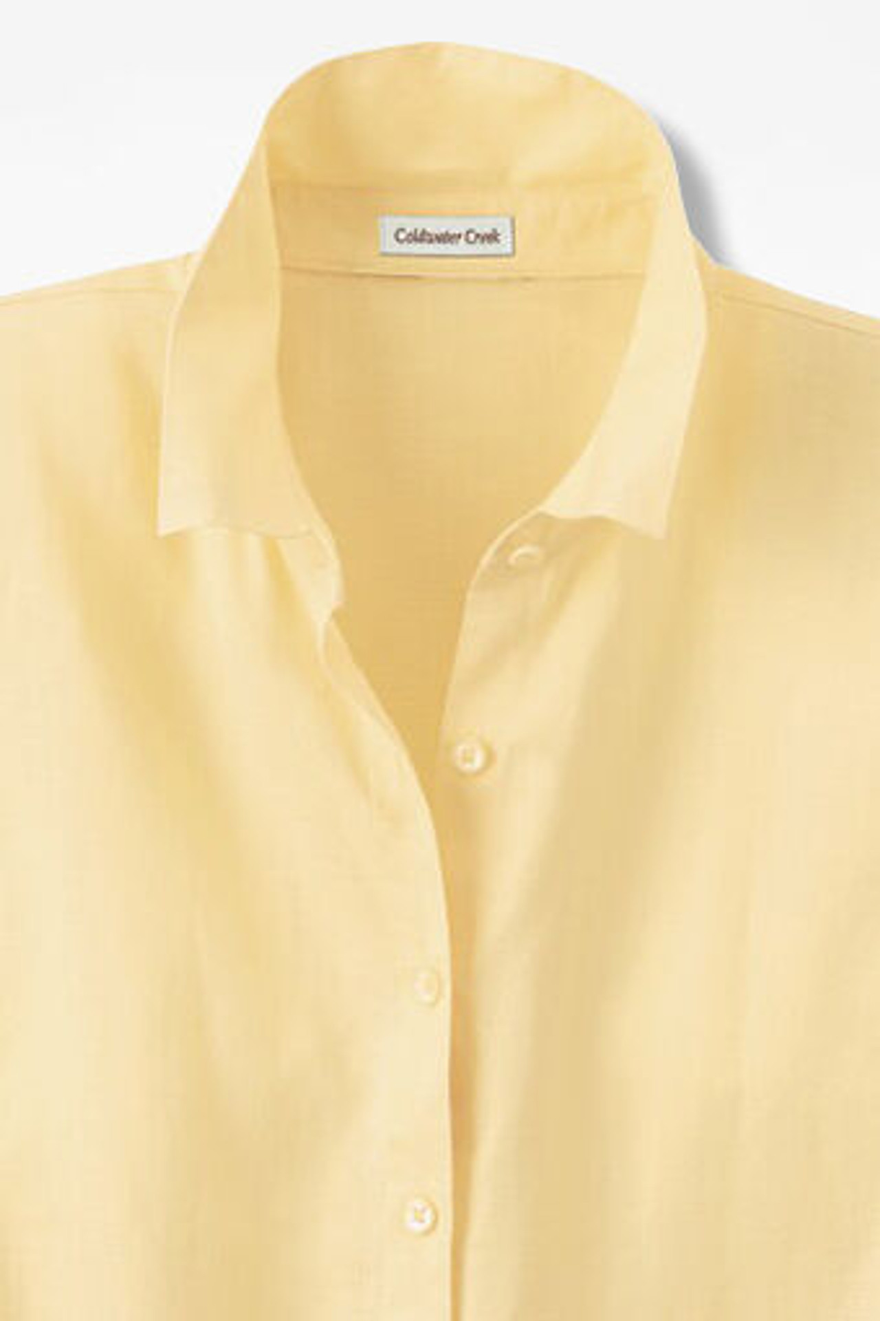 Easy-Care Linen Big Shirt