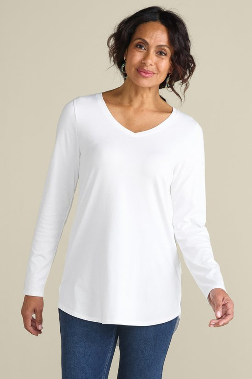 SoftEssential™ Supima® Isabel Long Sleeve Tunic
