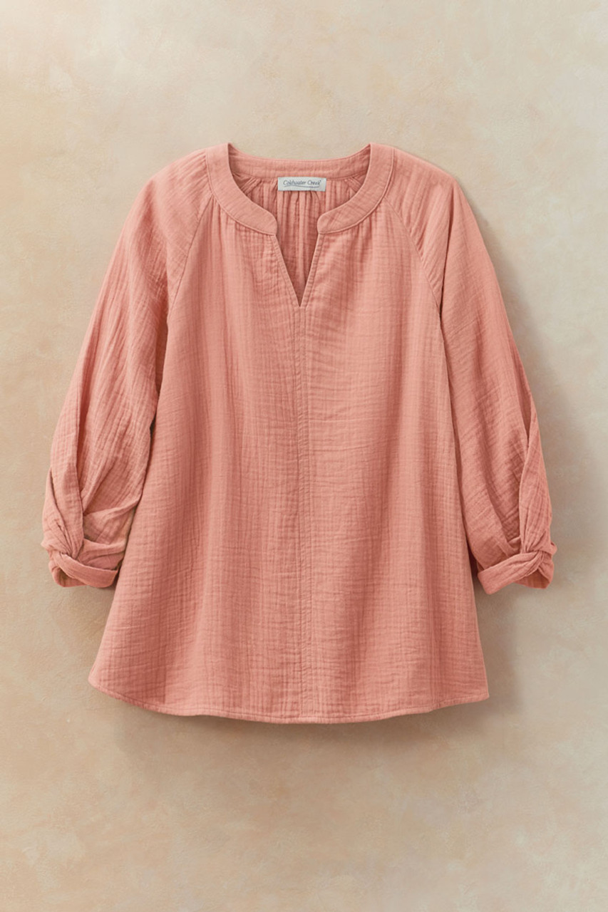 Summer Breeze Twist of Gauze Top