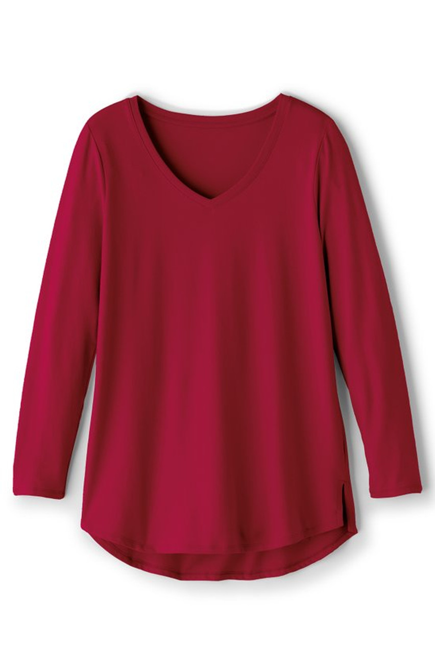 SoftEssential™ Supima® Isabel Long Sleeve Tunic