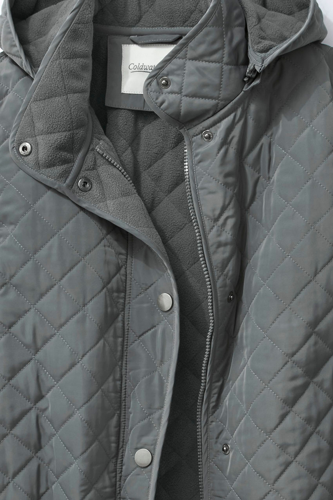 Quilted Car Coat