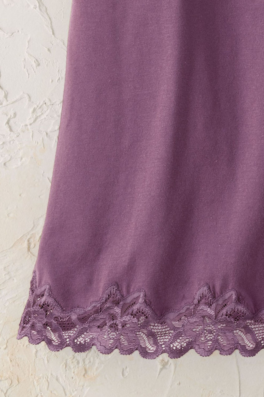 Longer Length Double Lace Tank