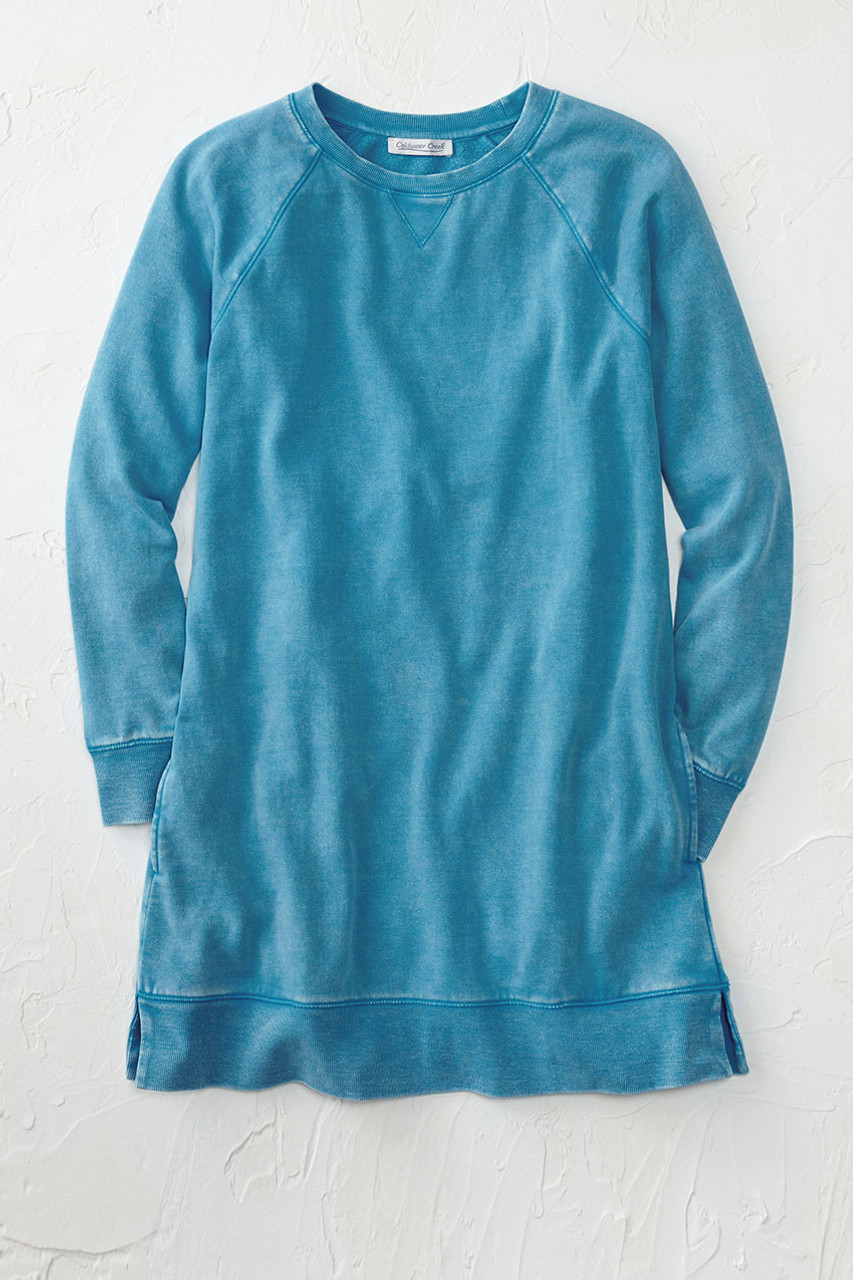 wash Tunic Sweatshirt