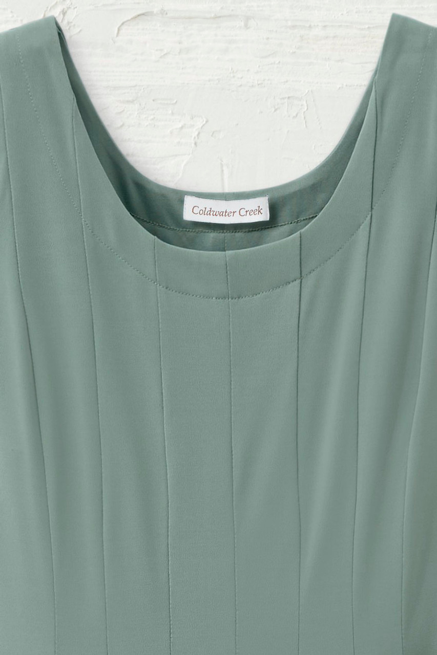 Seamed Knit Dress