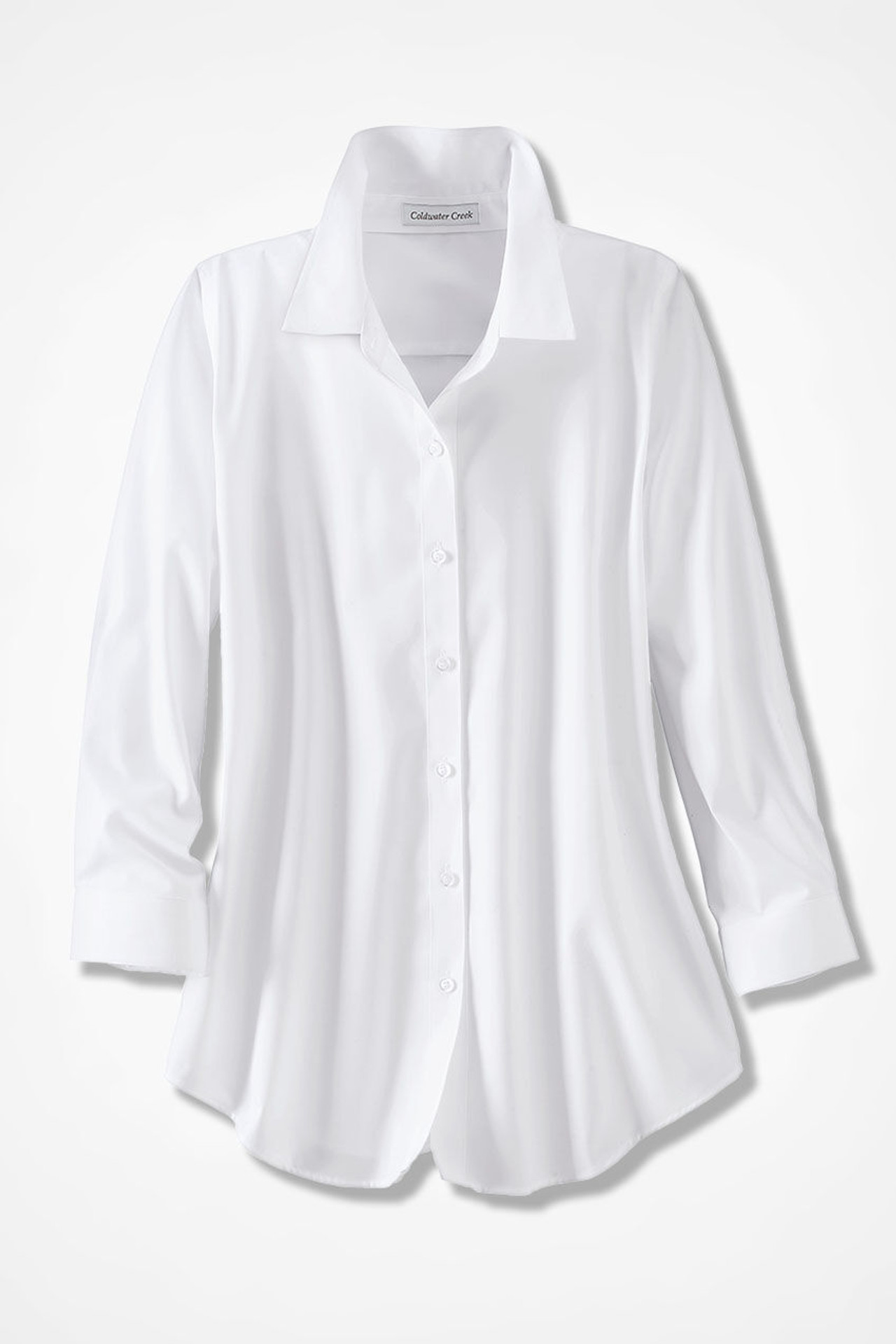 No-Iron 3/4-Sleeve Shirt