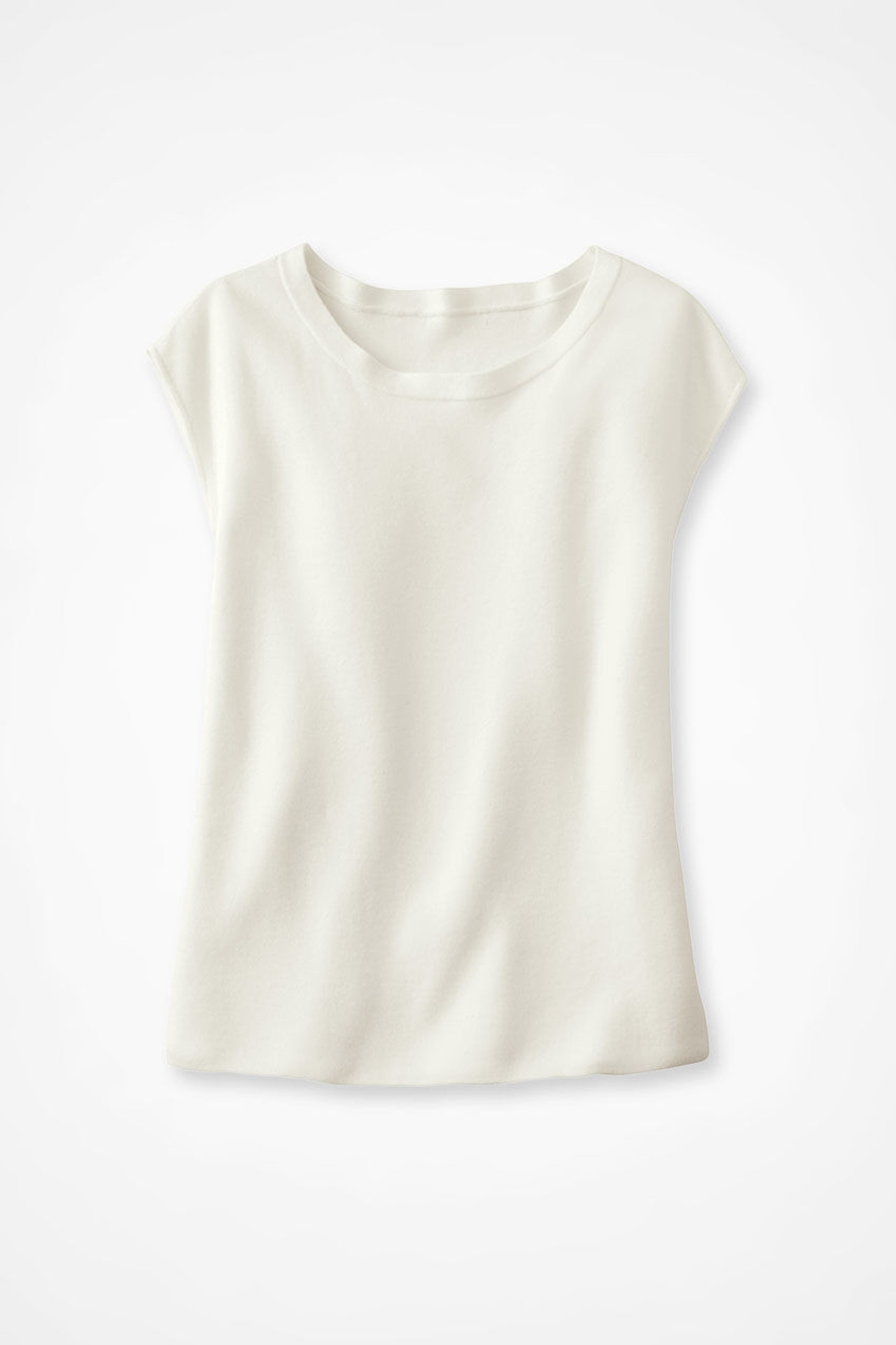 Cap Sleeve Sweater Tee