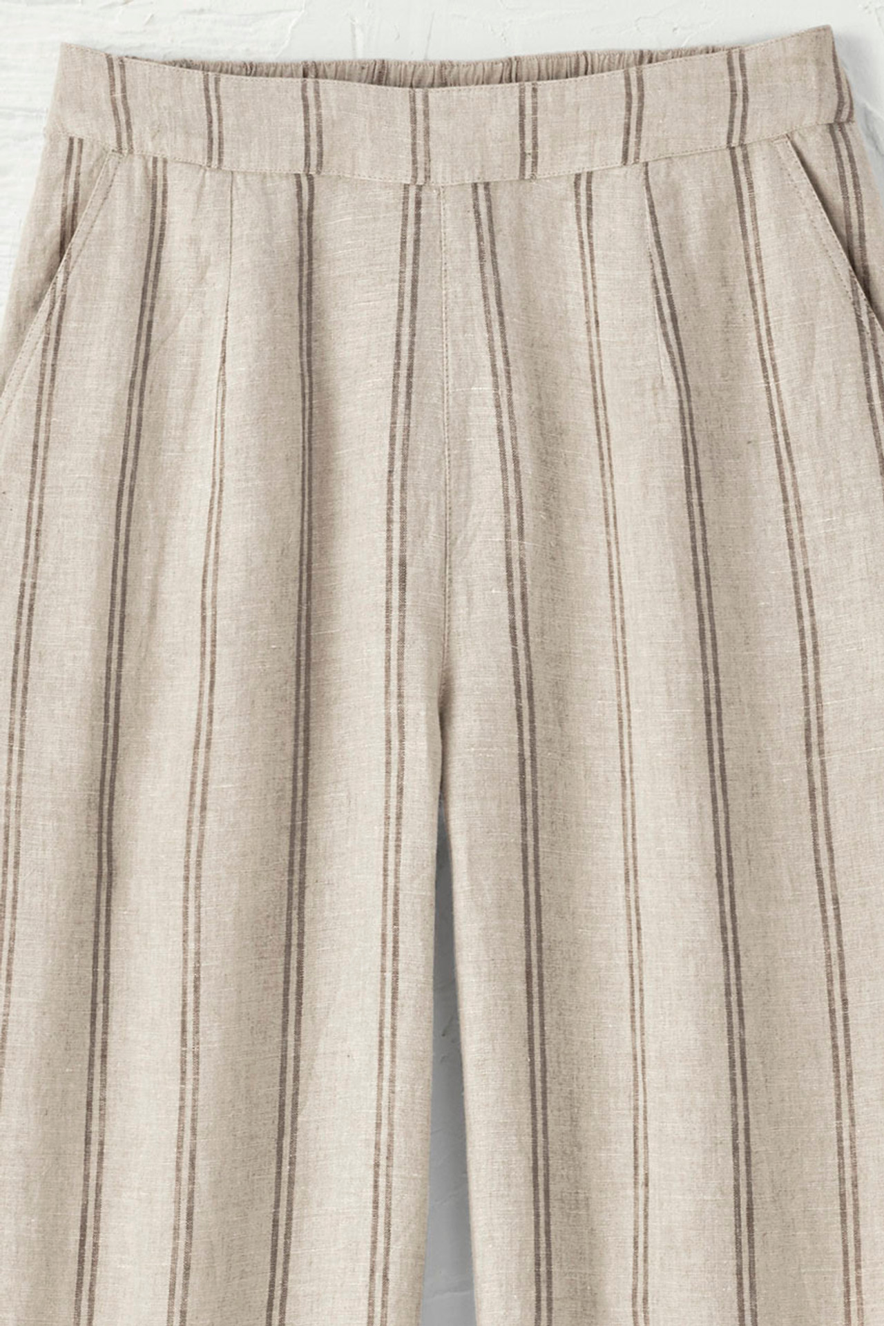 Trellis Striped Ankle Pants