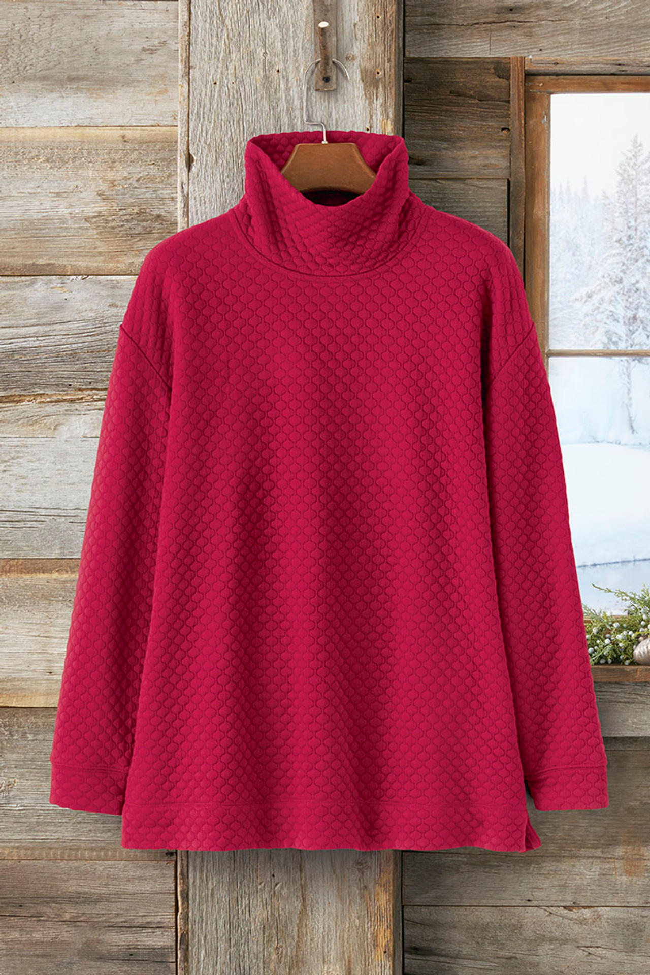 Honeycomb Quilted Tunic