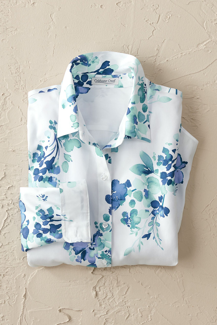 Spring Serenity No-Iron Shirt