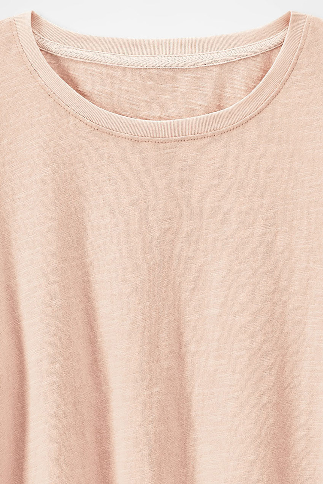 Just Right 3/4-Sleeve Slub-Knit Tee