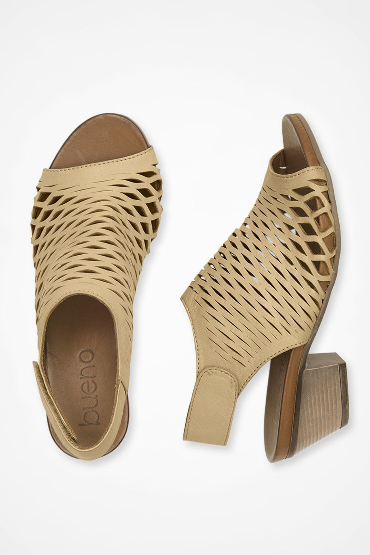 Lacey  Leather Sandals by Bueno?