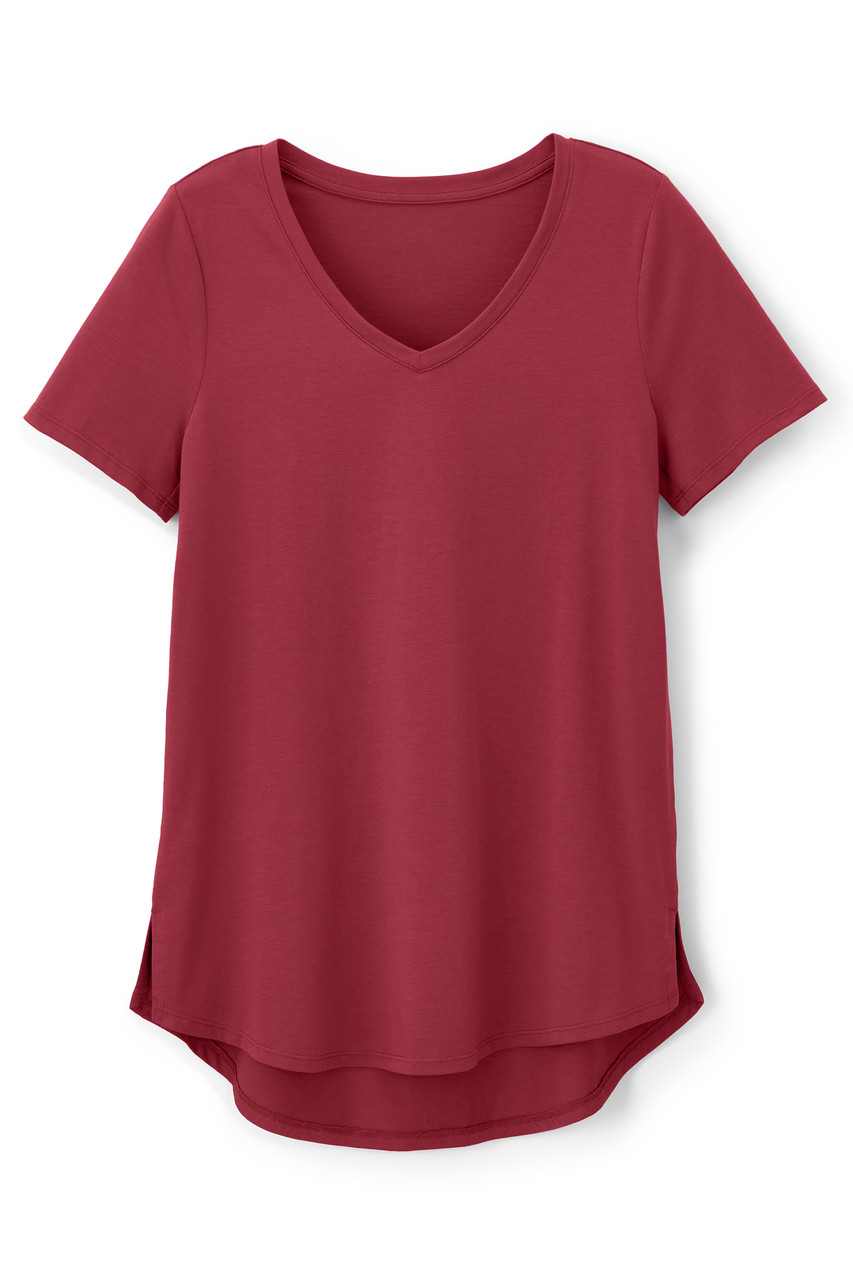 SoftEssential™ Supima® Isabel Short Sleeve Tunic