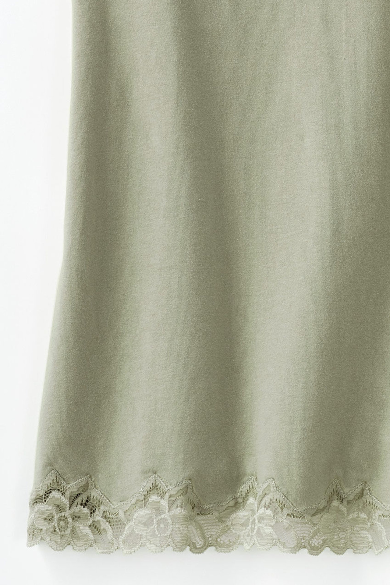 Longer Length Double Lace Tank