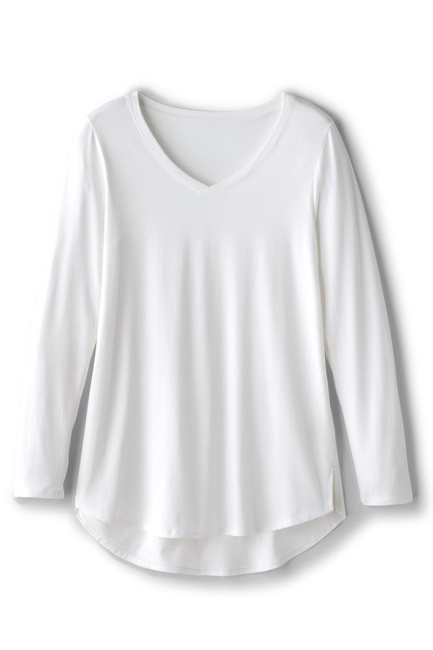 SoftEssential™ Supima® Isabel Long Sleeve Tunic