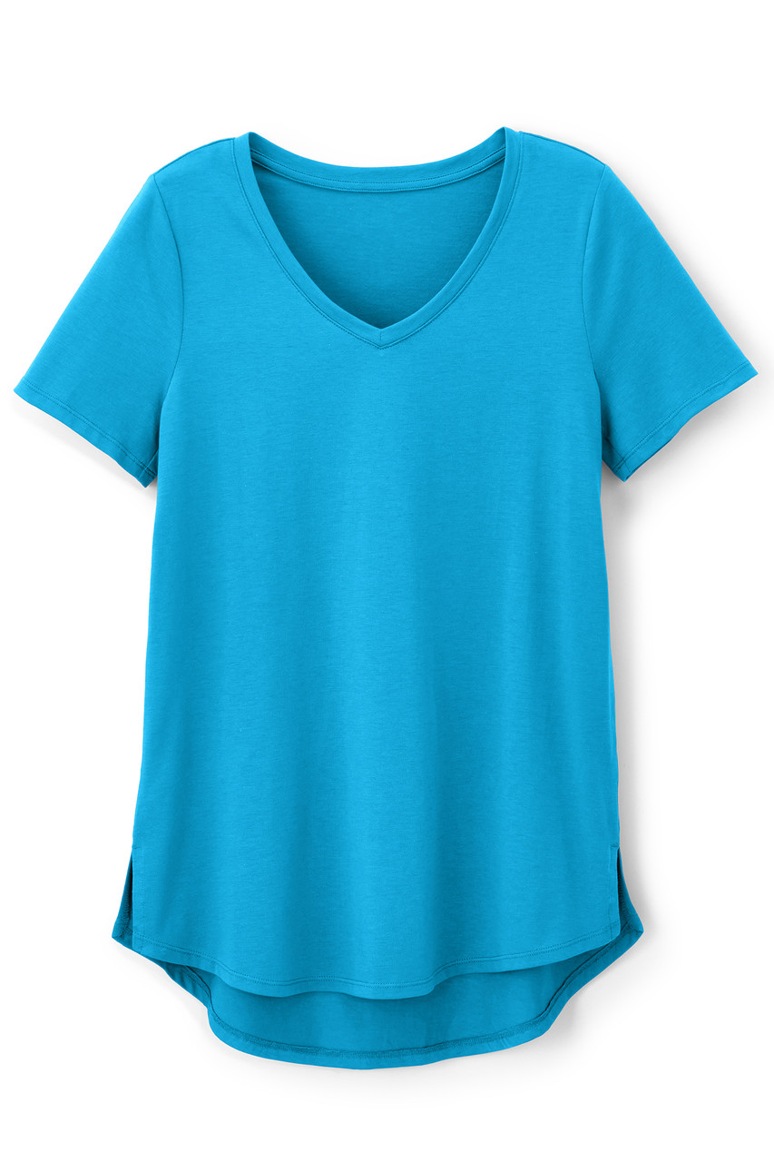 SoftEssential™ Supima® Isabel Short Sleeve Tunic
