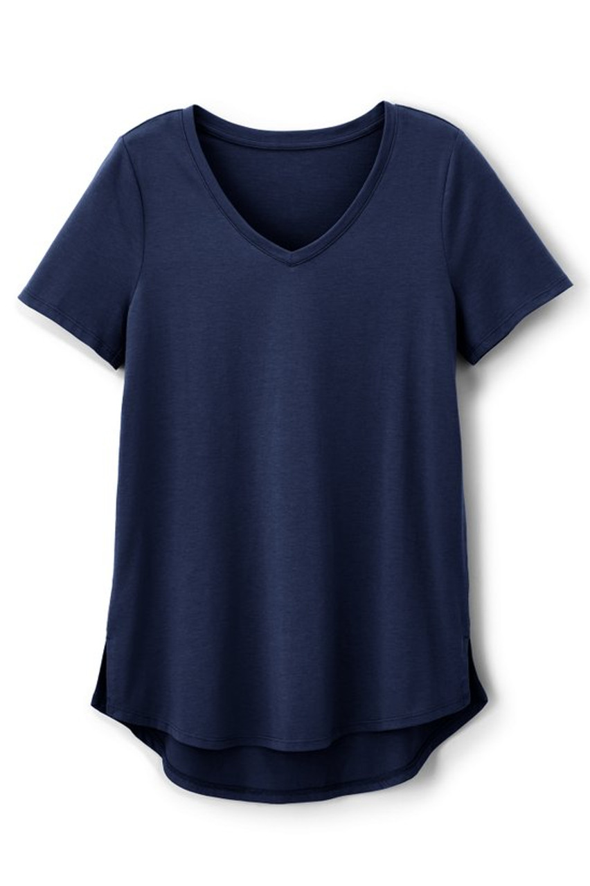 SoftEssential™ Supima® Isabel Short Sleeve Tunic