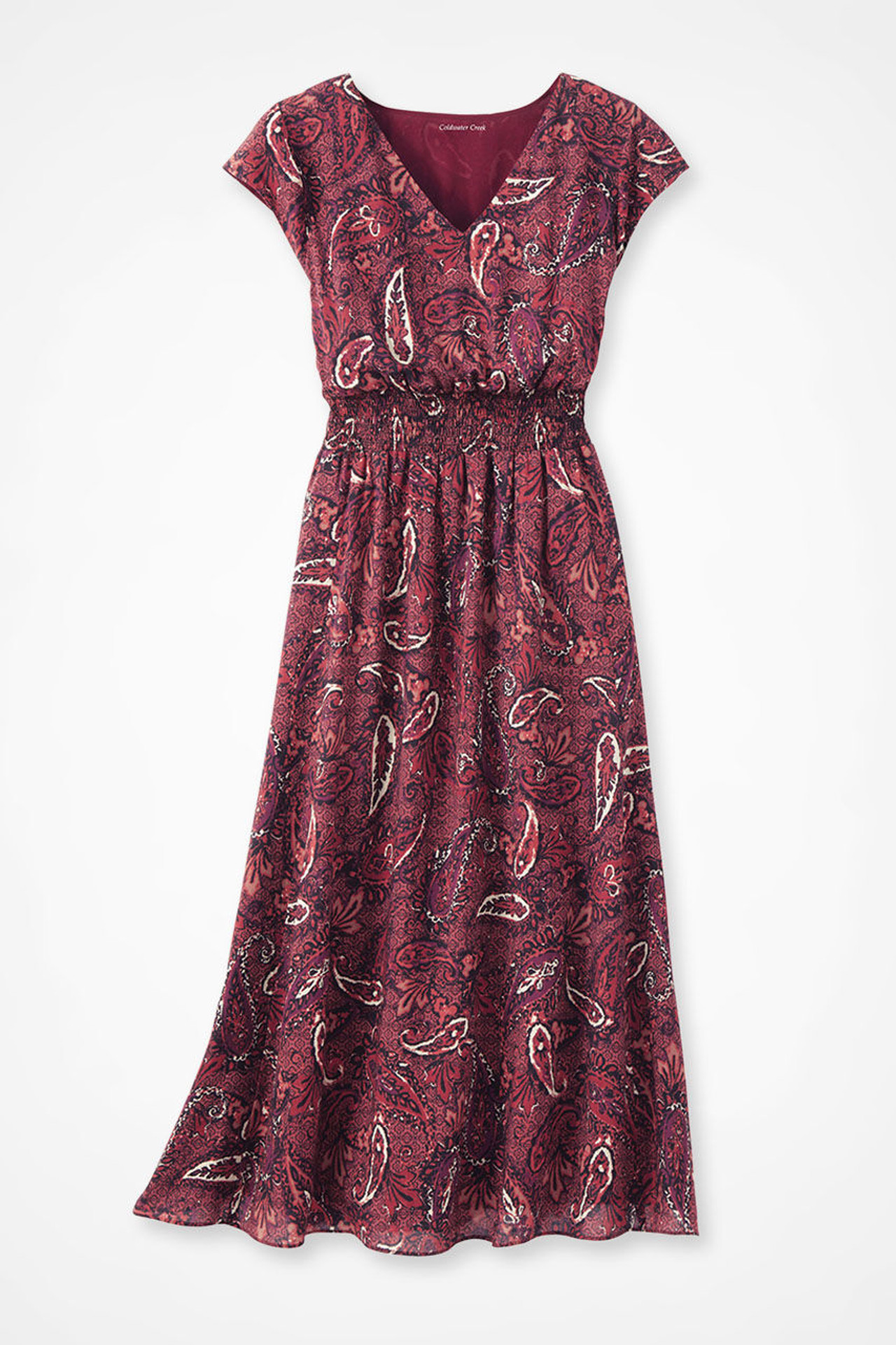 Playful Paisley Dress