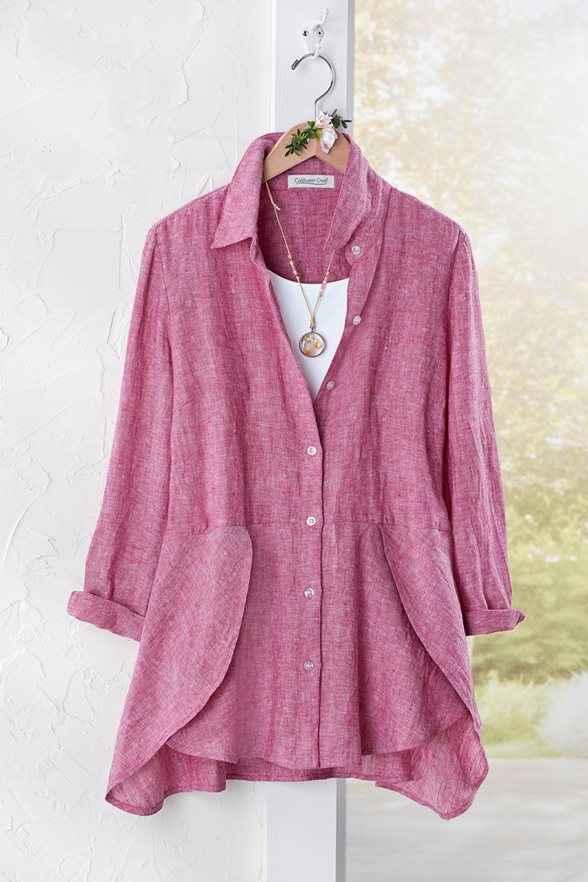 Breezy Days Linen Tunic