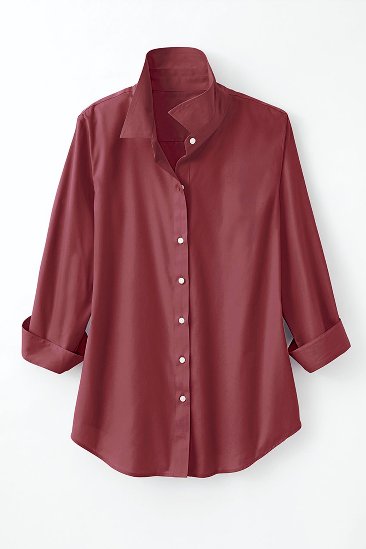 No-Iron 3/4-Sleeve Shirt