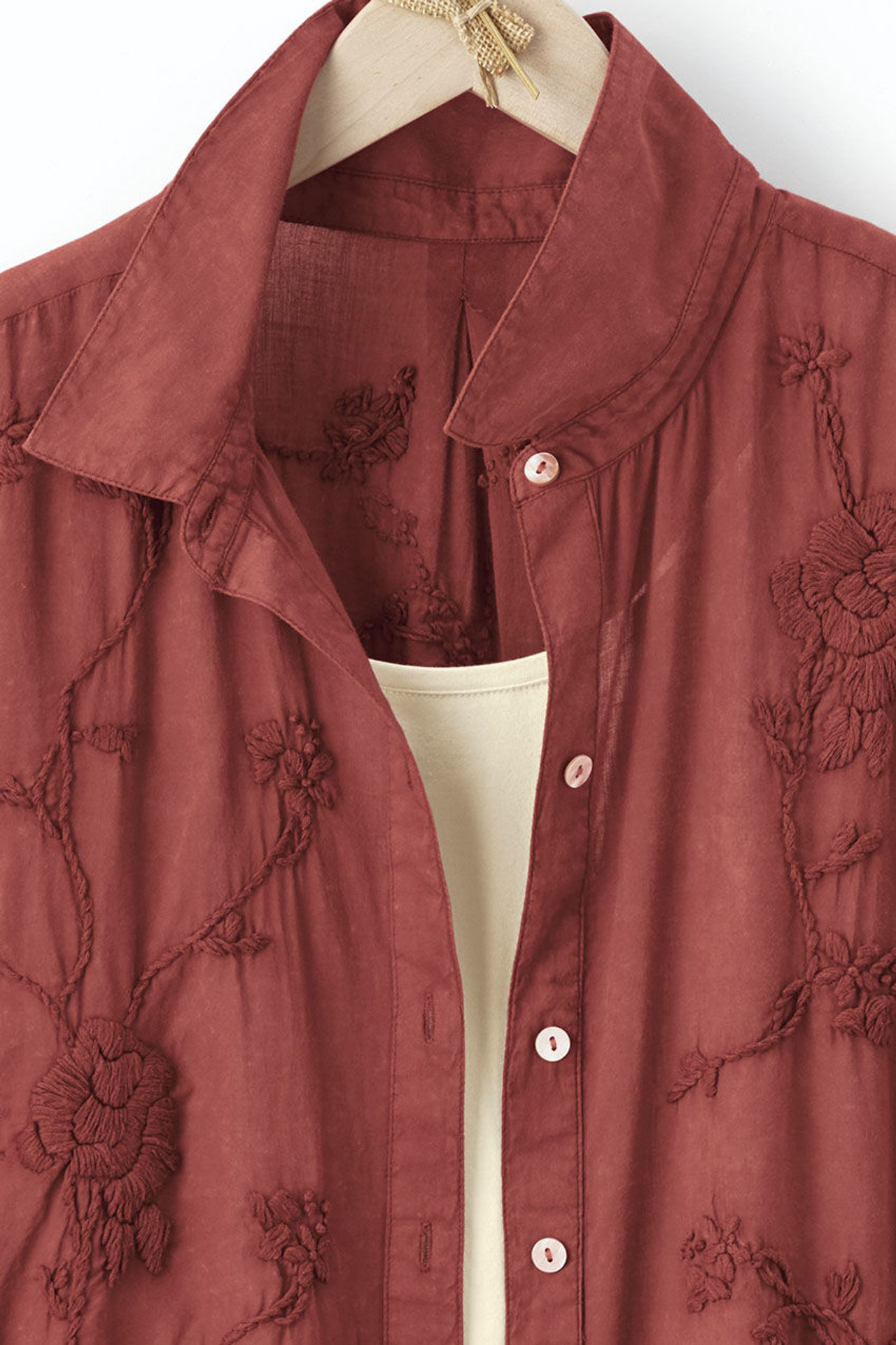 Hidden Garden Embroidered Tunic