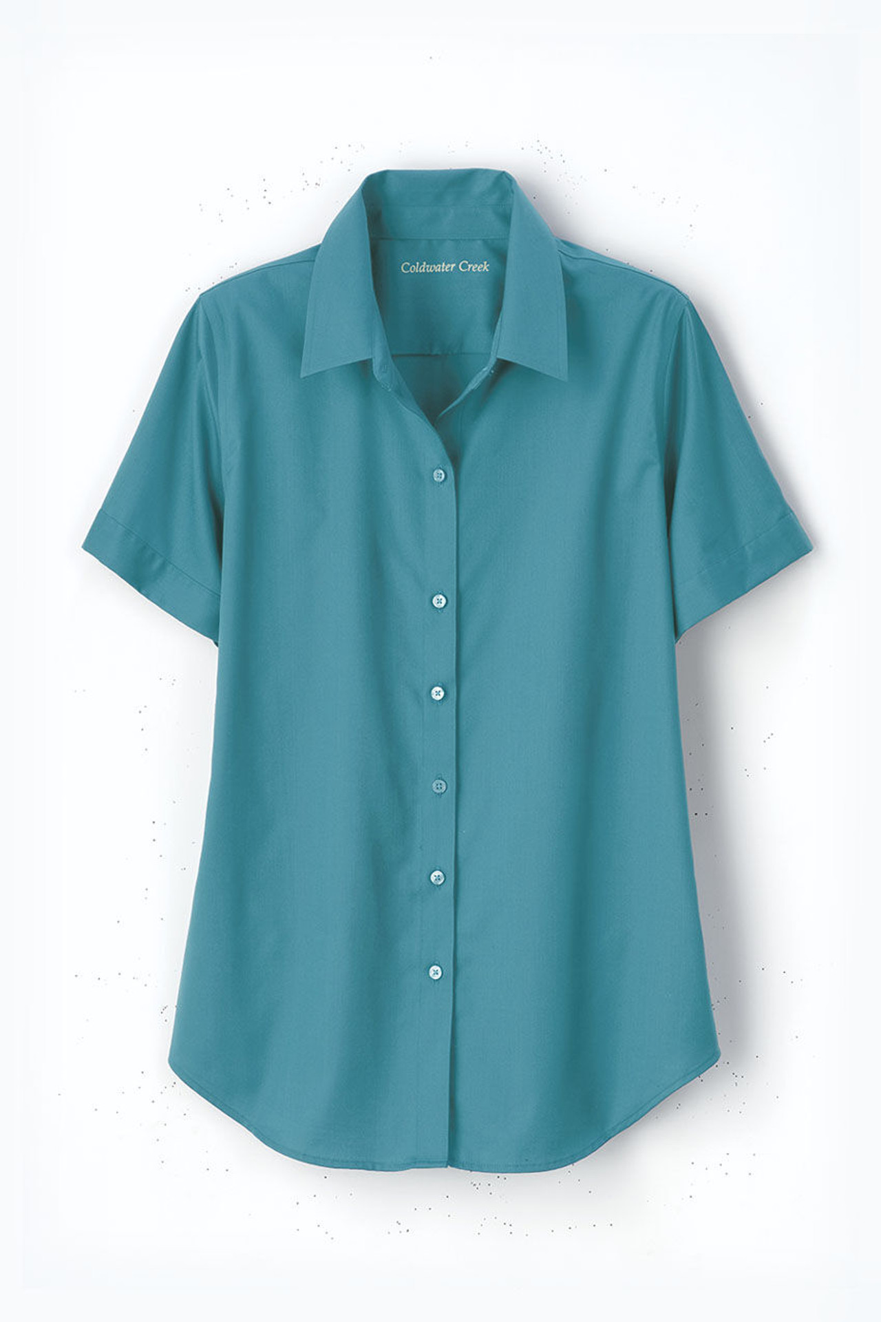 Short Sleeve Stain Stop No-Iron Shirt