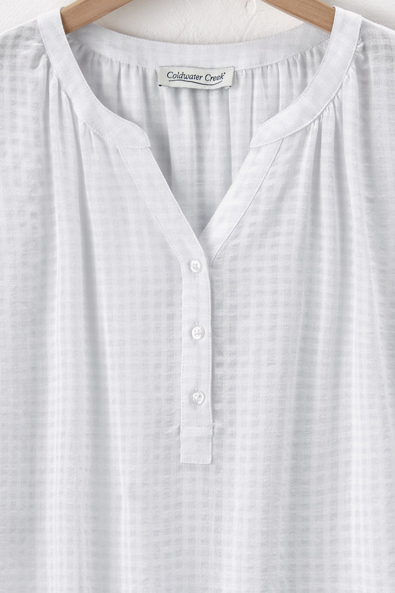 Textured Gauze Top
