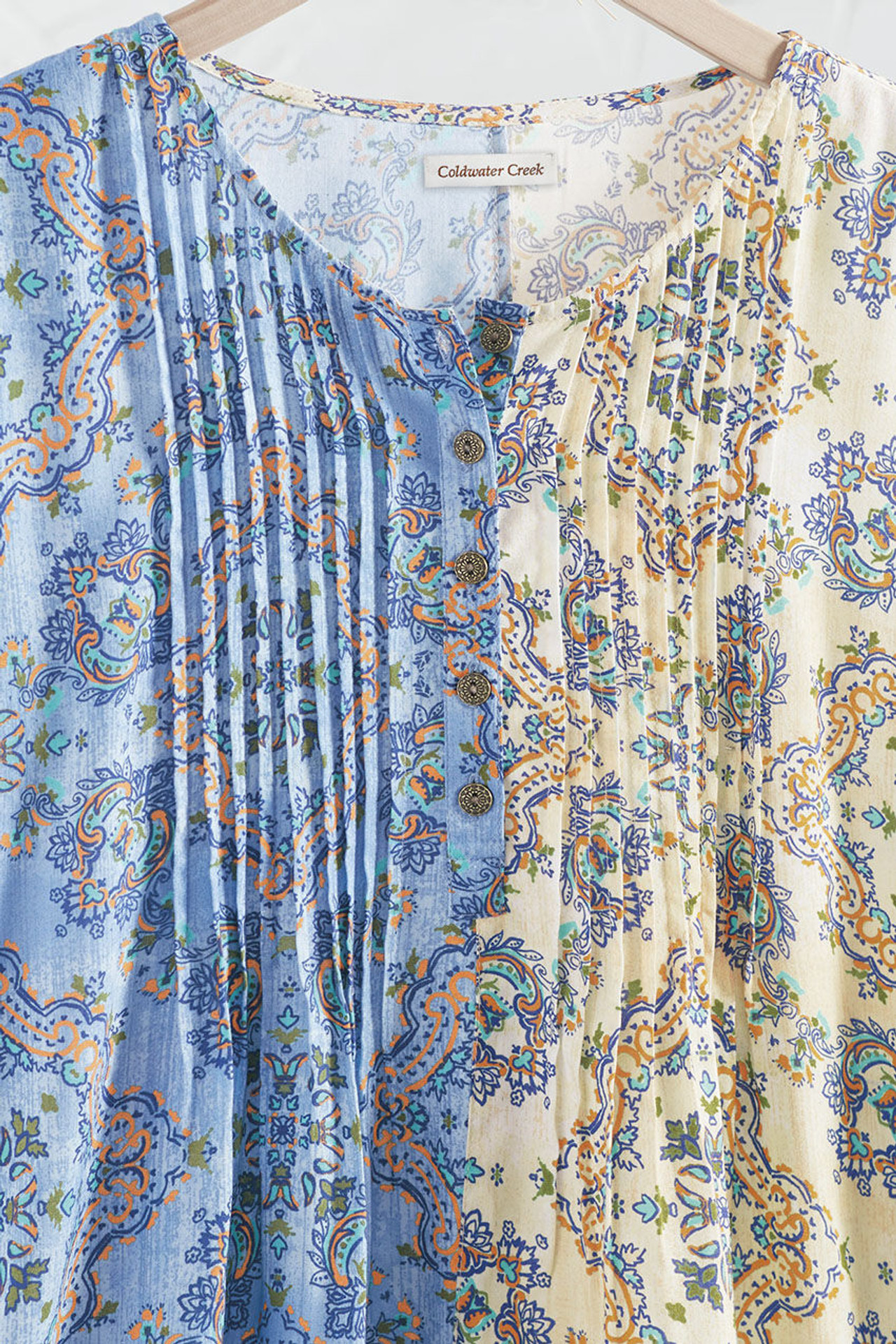 Twin Print Riverside Top